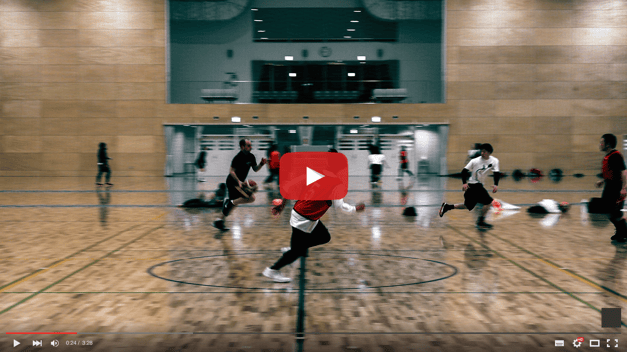 Injured on an Indoor Sports Court